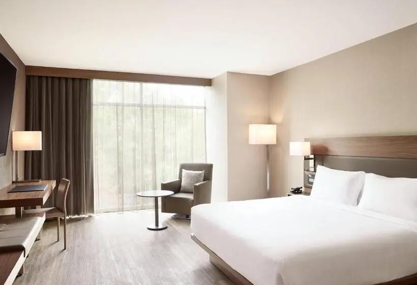 身障者適用キングサイズベッドルーム, Ac Hotel By Marriott Atlanta Perimeter