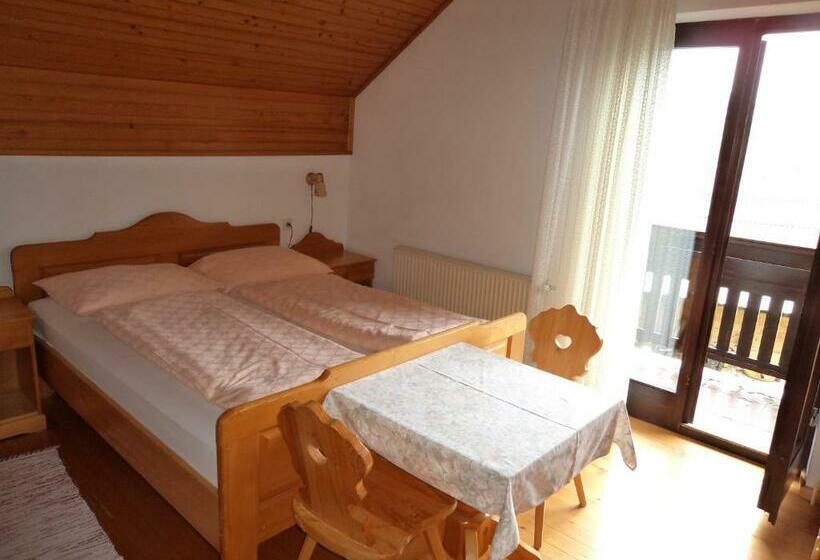 اتاق استاندارد سه تخته با بالکن, Turistična Kmetija Ramšak