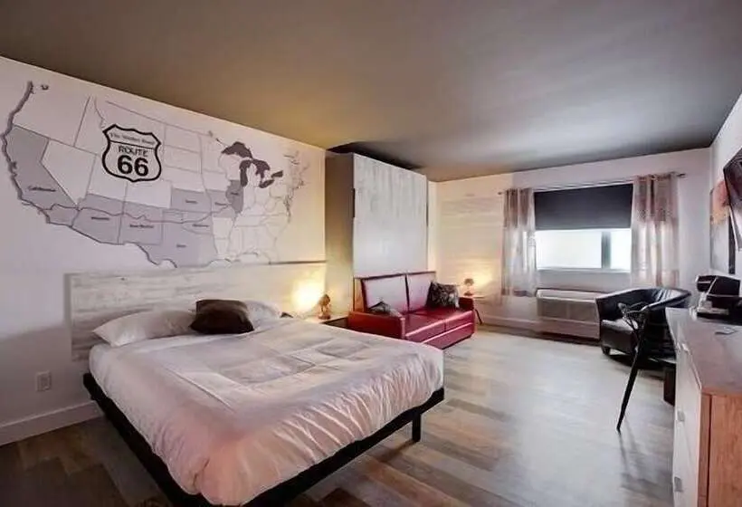 スタンダードルーム, Historique Et Manoir Route 66