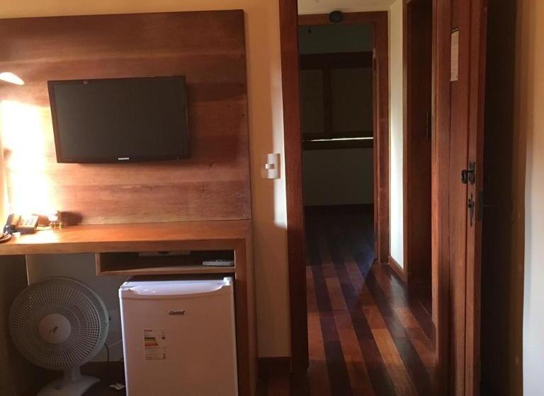 اتاق استاندارد با چشم‌انداز باغ, Pousada Baobá