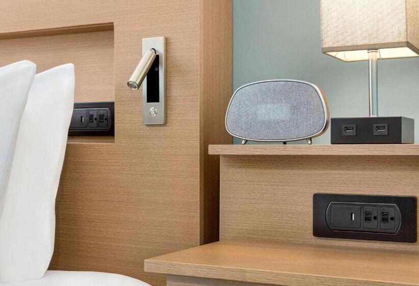 带大床的豪华间, Wingate By Wyndham Bronx Haven Park