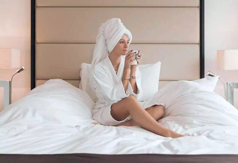 キングサイズベッドのデラックスルーム, Pestana Chelsea Bridge Hotel & Spa