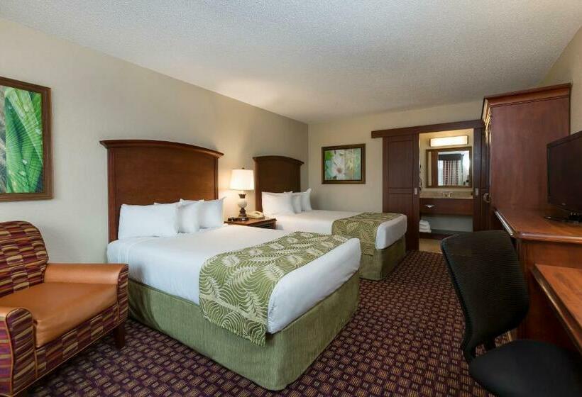 غرفه قياسيه سريرين مزدوجين, Rosen Inn International