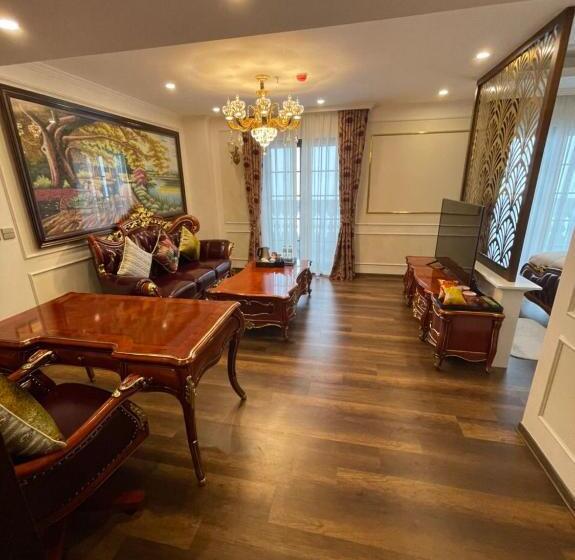 اتاق استاندارد با تخت بزرگ, Camellia Luxury Hotel Tam đảo