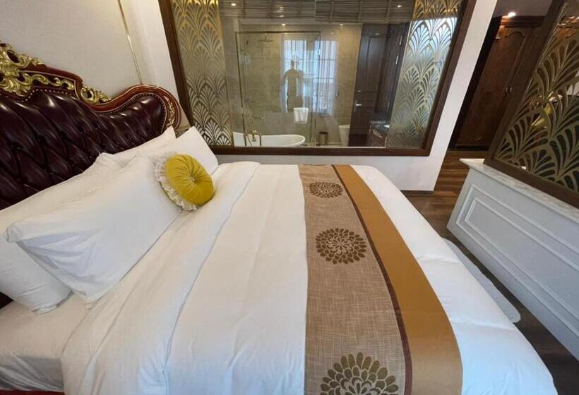 اتاق استاندارد با تخت بزرگ, Camellia Luxury Hotel Tam đảo