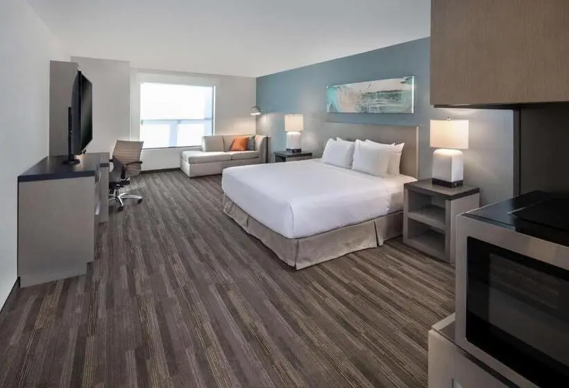 身障者適用キングサイズベッドルーム, Hyatt House Lewes Rehoboth Beach