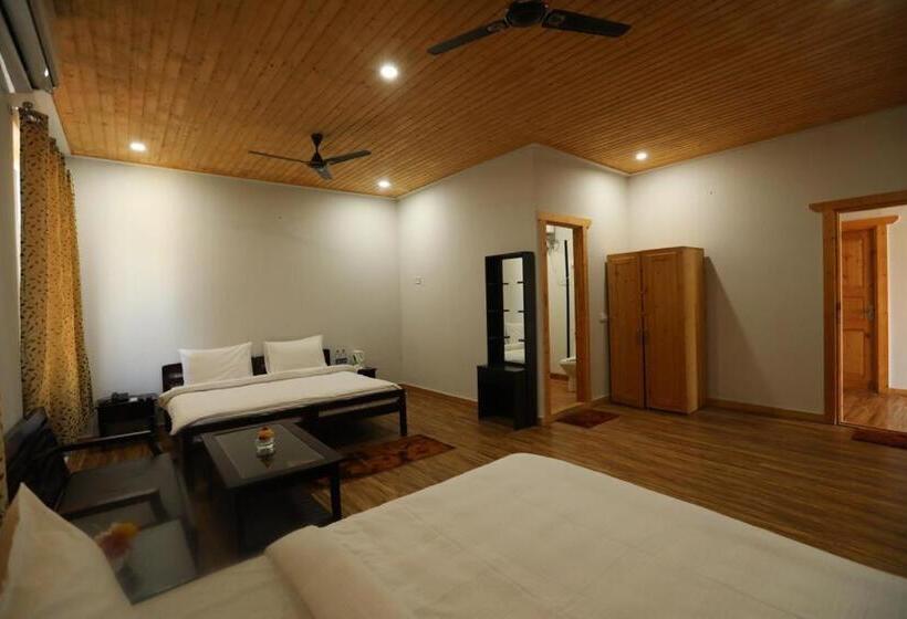 ファミリールーム, Le Roi Floating Huts & Eco Rooms Tehri