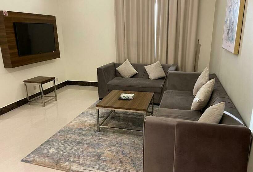 １ベッドルームのデラックスアパートメント, Makarem Residence   Hotel Apartments