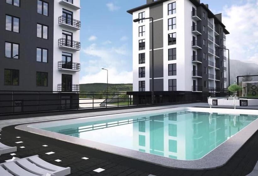 استودیو استاندارد با تخت کینگ, Village Apartments Polyana