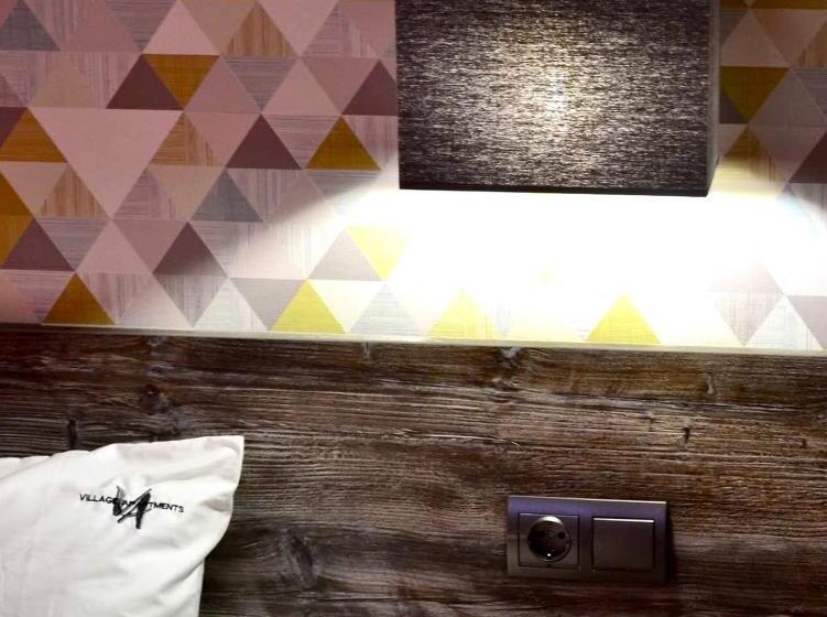 اتاق استاندارد با تخت بزرگ, Village Apartments Polyana