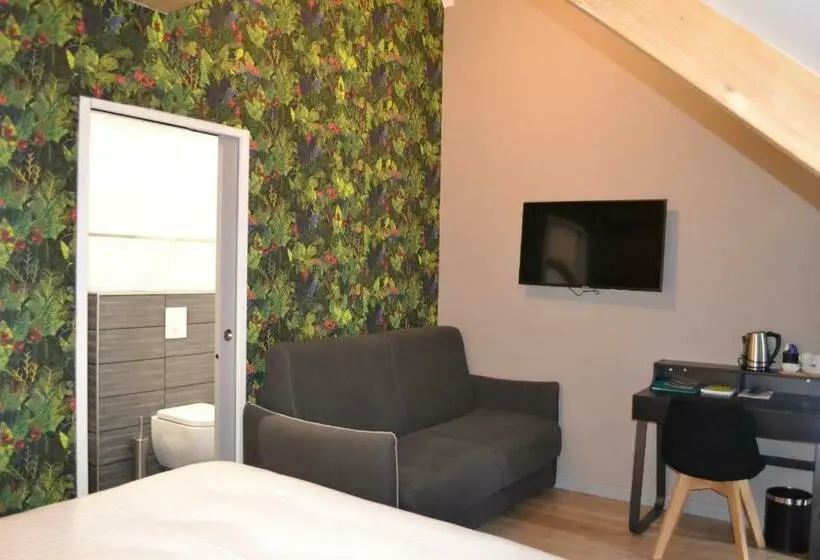 スタンダード４人部屋, Logis Auberge De Pont Calleck