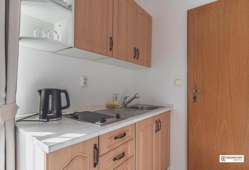 דירת חדר עם טרסה, Nemojanský Mlýn