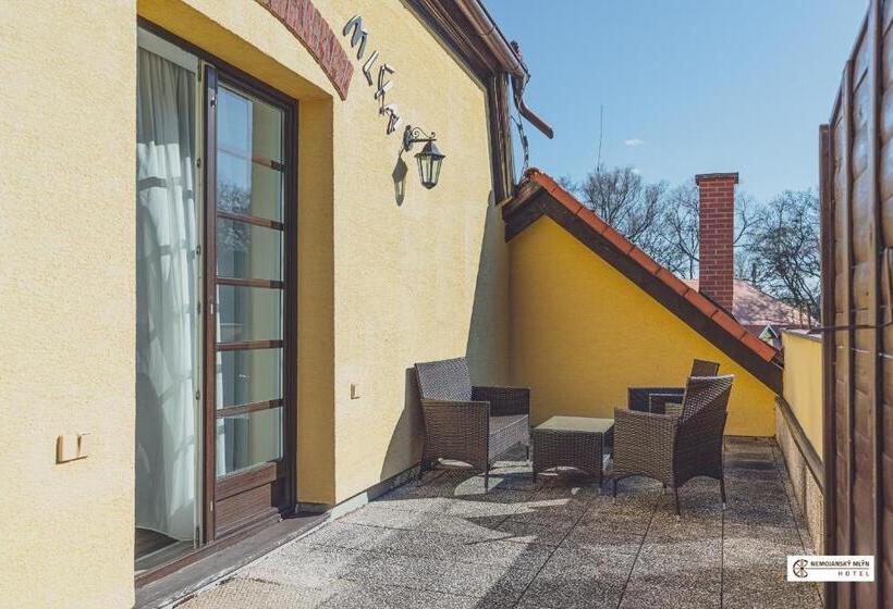 带1个卧室的带阳台的公寓, Nemojanský Mlýn