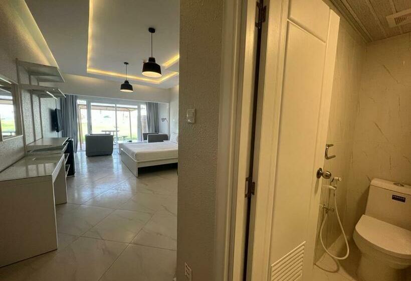 إستوديو قياسى مطل على البحر, Palm Beach Resort