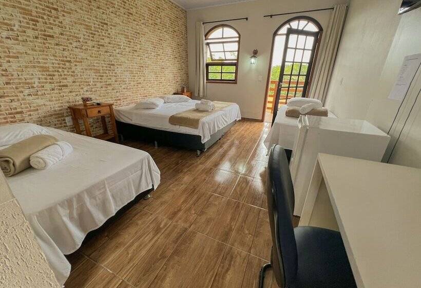 4인용 스탠다드 룸, Pousada Di Venezia Hotel Fazenda