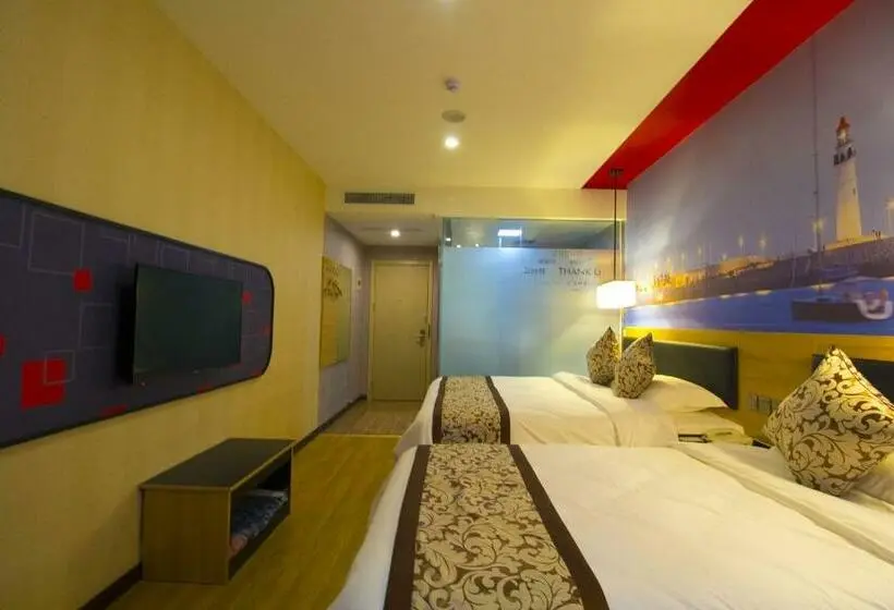 スタンダードルーム, Thank Inn Chain Hotel Shandong Weifang Changyi Tianshui Road