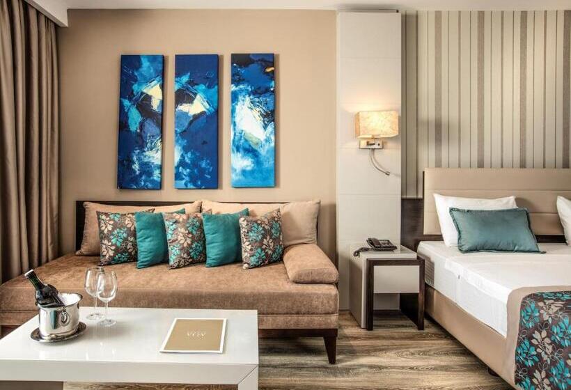 غرفة ديلوكس مطلّة علي البحر, Aria Claros Beach & Spa Resort – All Inclusive