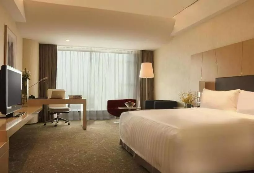 Superior-huone King-vuode, Crowne Plaza Tianjin Binhai By Ihg