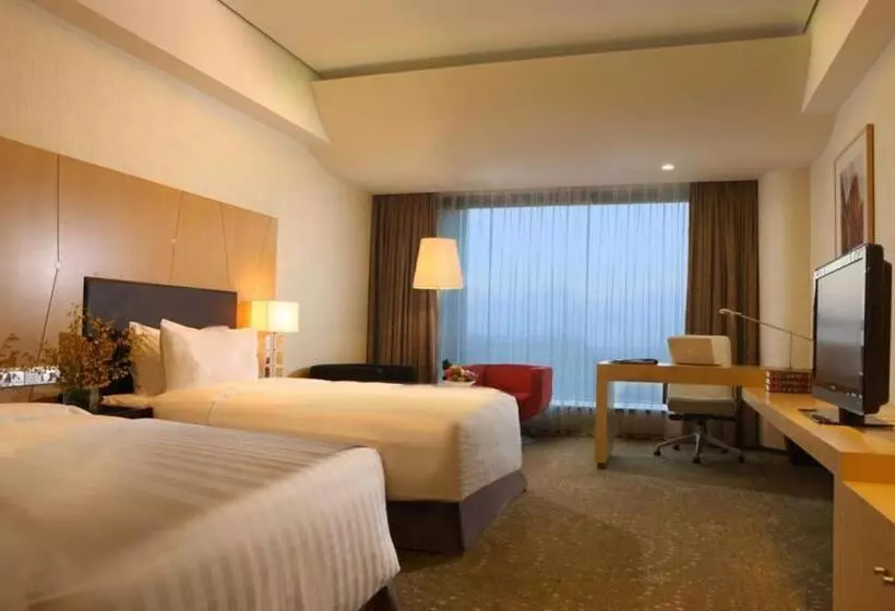 Premium-huone Järvinäkymä, Crowne Plaza Tianjin Binhai By Ihg