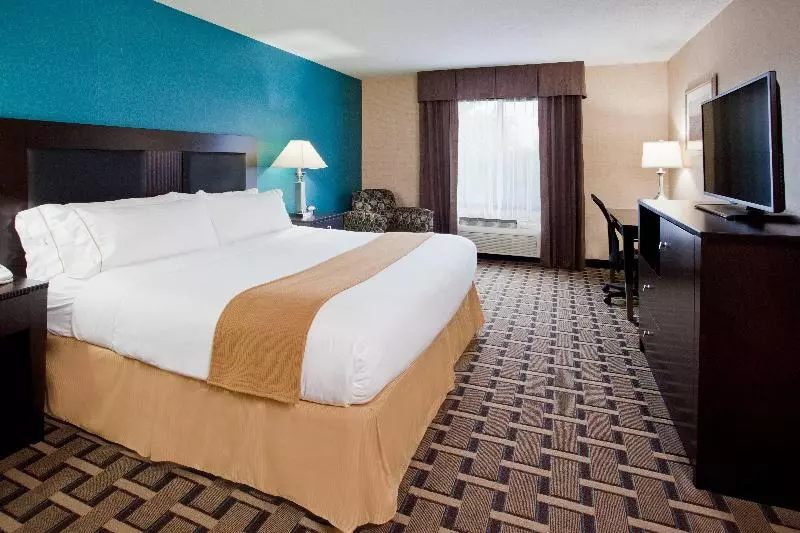 キングサイズベッドのスタンダードルーム, Holiday Inn Express & Suites Buford Ne   Lake Lanier, An Ihg
