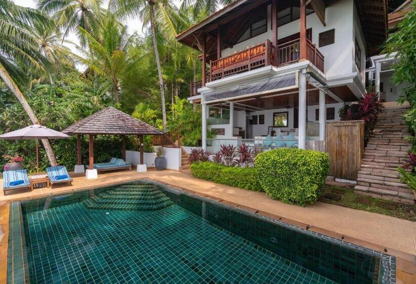 带1个卧室的带海景的公寓, Napasai, A Belmond Hotel, Koh Samui