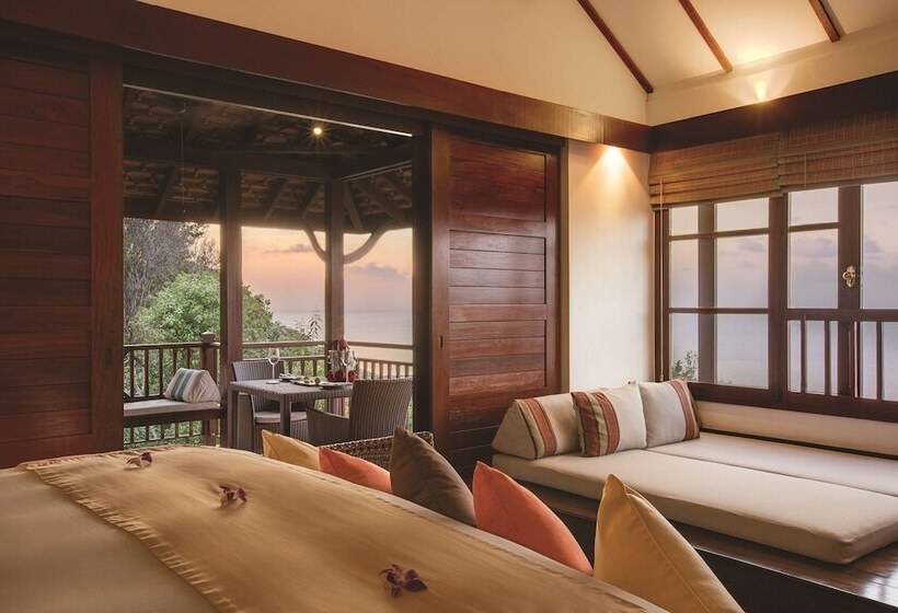 带1个卧室和海景的别墅, Napasai, A Belmond Hotel, Koh Samui