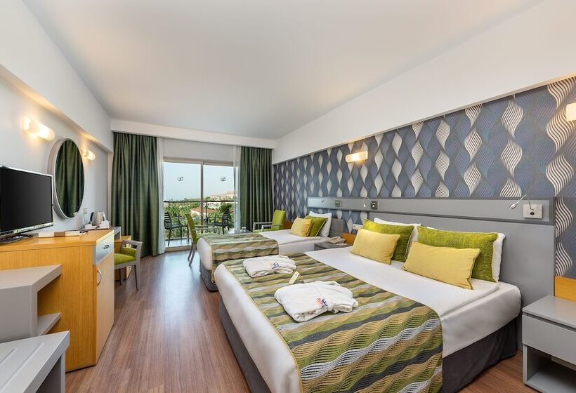 带海景的标准房, Sunis Kumköy Beach Resort Hotel & Spa