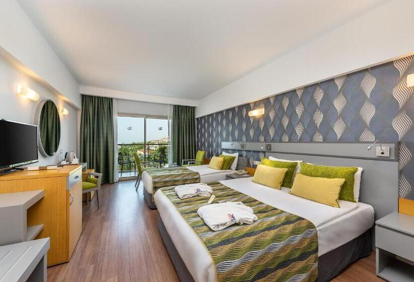 带观景的标准间, Sunis Kumköy Beach Resort Hotel & Spa