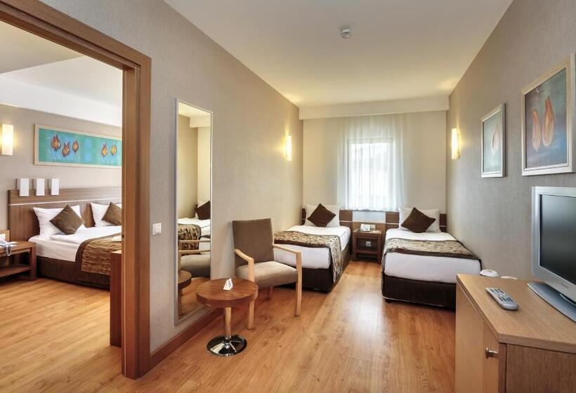 家庭海景房, Sunis Kumköy Beach Resort Hotel & Spa