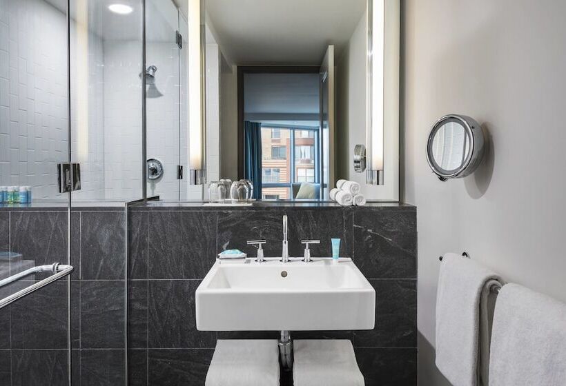 غرفه قياسيه سريرين مزدوجين, W Hoboken