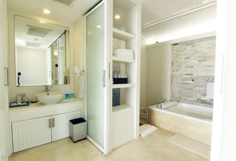 빌라 1 베드룸 - 수영장, Samui Resotel Beach Resort