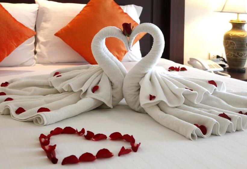디럭스 룸 측면 바다 전망, Baan Yuree Resort & Spa   Sha Plus