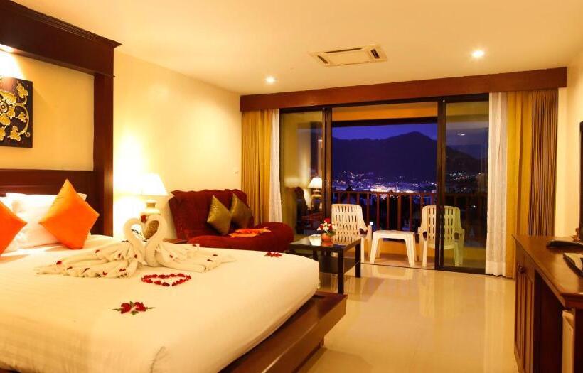 디럭스 룸 측면 바다 전망, Baan Yuree Resort & Spa Sha Plus