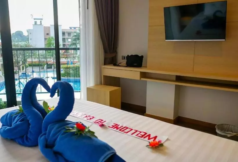 اتاق استاندارد با چشم‌انداز استخر, Baan Yuree Resort & Spa   Sha Plus