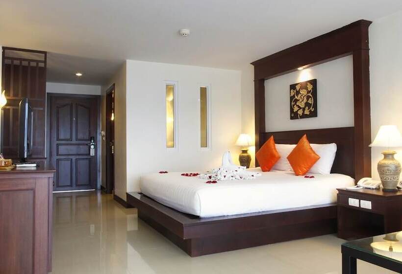 디럭스 룸 측면 바다 전망, Baan Yuree Resort & Spa   Sha Plus