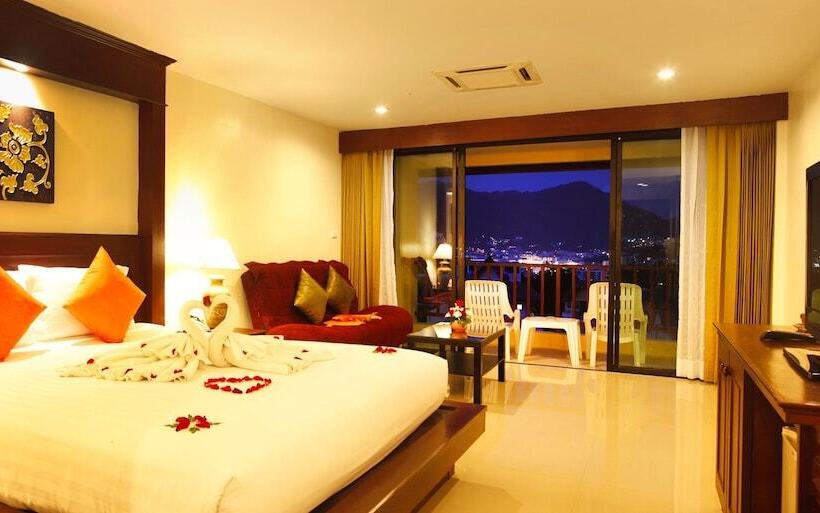 디럭스 룸 측면 바다 전망, Baan Yuree Resort & Spa Sha Plus