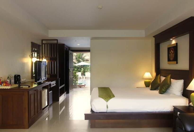 풀장 전망 디럭스 룸, Baan Yuree Resort & Spa   Sha Plus