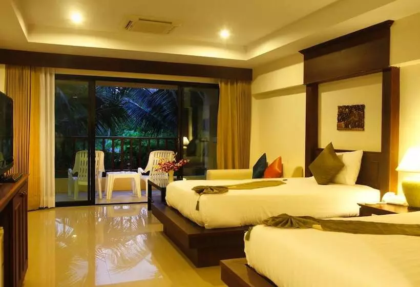 اتاق لوکس با چشم‌انداز استخر, Baan Yuree Resort & Spa   Sha Plus