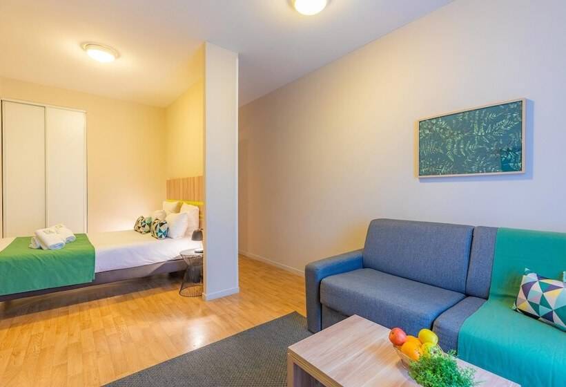 Апартаменты 1 Спальня, Appart’city Confort Nantes Centre