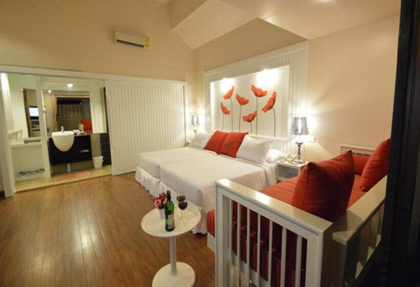 וילת חדר שינה 1 עם נוף לים, Koh Hai Fantasy Resort & Spa