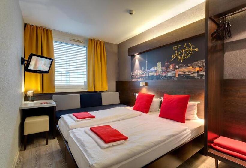 اتاق استاندارد سه نفره, Meininger Hotel Berlin Hauptbahnhof