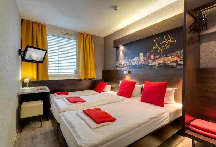 اتاق استاندارد سه نفره, Meininger Hotel Berlin Hauptbahnhof