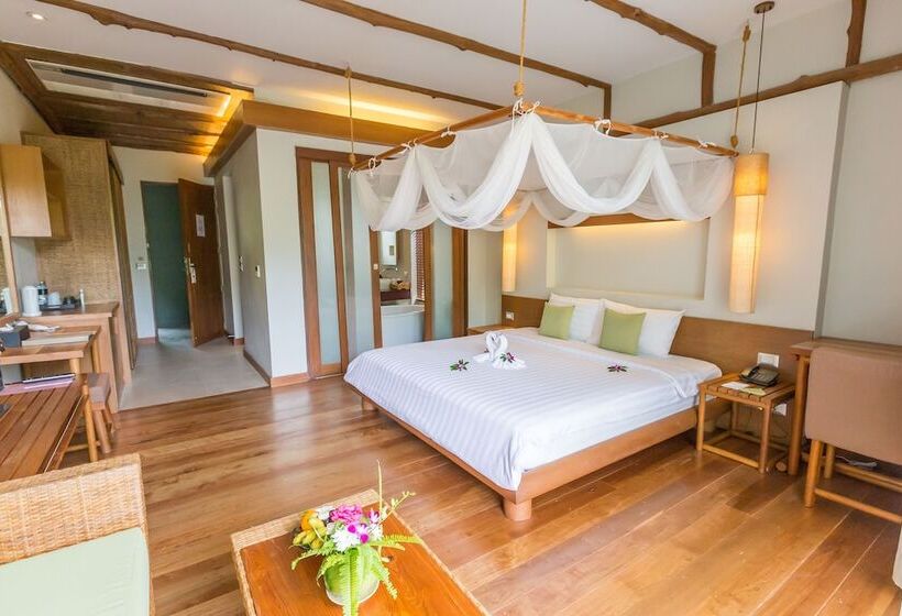 Habitació Deluxe Vista Piscina, Metadee Concept