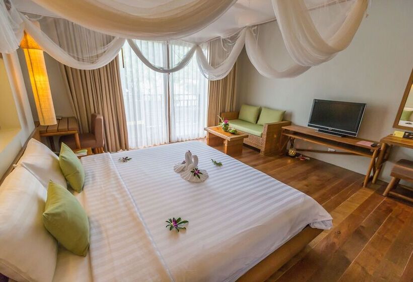 Habitació Deluxe Vista Piscina, Metadee Concept