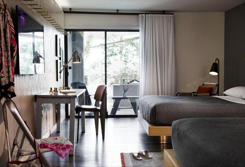 اتاق استاندارد در طبقه همکف, Moxy Phoenix Tempe/asu Area