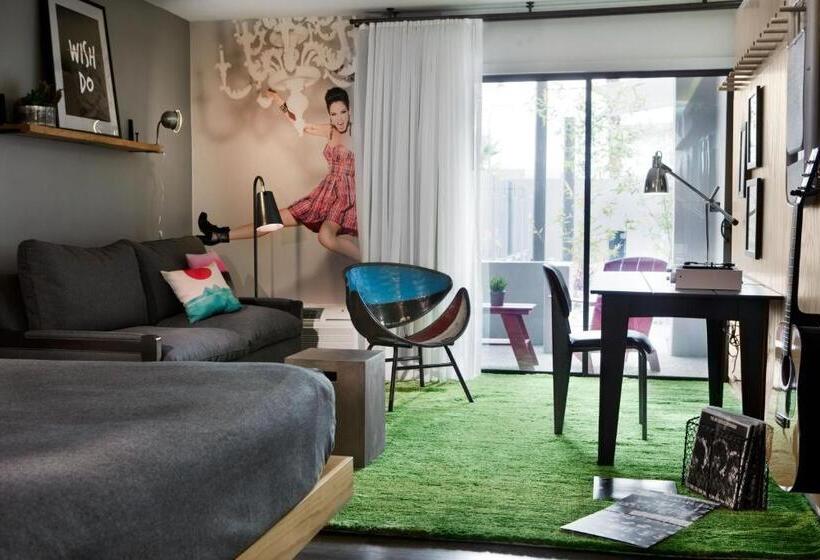 اتاق استاندارد با تخت بزرگ, Moxy Phoenix Tempe/asu Area