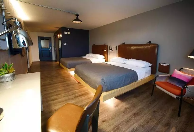 身障者適用スタンダードルーム, Moxy Phoenix Tempe/asu Area