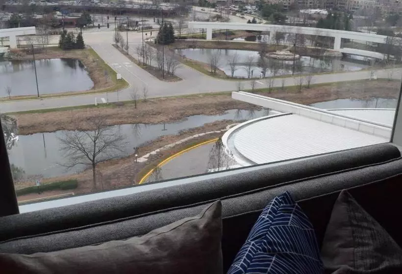 اتاق استاندارد با تخت بزرگ برای معلولان, Renaissance Schaumburg Convention Center