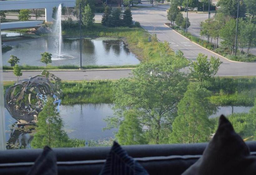 장애인을 위한 킹사이즈 침대 스탠다드 룸, Renaissance Schaumburg Convention Center