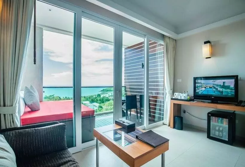 اتاق لوکس با چشمانداز دریا, Kc Resort & Over Water Villas